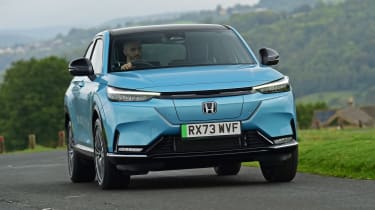 Honda e:ny1 - front dynamic